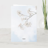 カスタム写真ハッピーバースデー カード (裏面)