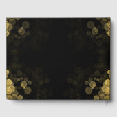 カスタム写真ハッピー退職金ゴールド紙吹雪 ゲストブック (裏面)