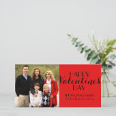 カスタム写真バレンタインカード シーズンカード (スタンド正面)