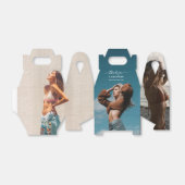 カスタム写真バースデーパーティーセルフィー写真 フェイバーボックス (折り畳みなし)