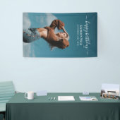 カスタム写真バースデーパーティーセルフィー写真 横断幕 (トレードショー)