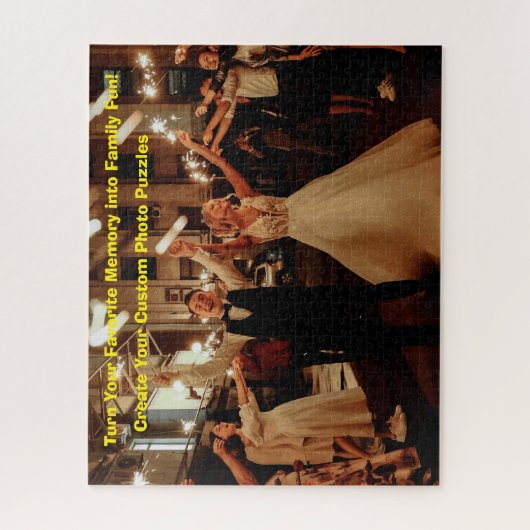 カスタム写真パズル – ジグソーギフトパーソナライズされたサイト ジグソーパズル (縦)