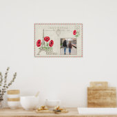 カスタム写真パリ・フランスのポスター ポスター (キッチン)