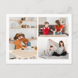 カスタム写真パーソナライズされたとメッセージ ポストカード