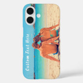 カスタム写真パーソナライズされたと文字 Case-Mate iPhoneケース (裏面)