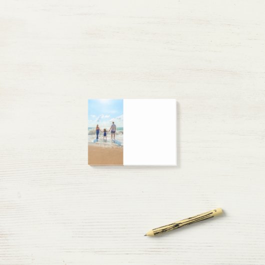 カスタム写真パーソナライズされたのお気に入りの写真 ポストイット (デスク上)