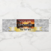 カスタム写真パーソナライズされたボトルのラベル ペットボトルラベル (シングルラベル)