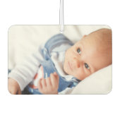 カスタム写真パーソナライズされたユニーク カーエアーフレッシュナー (正面)