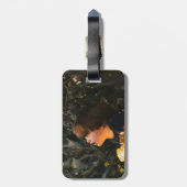 カスタム写真パーソナライズされた両面 ラゲッジタグ (裏面縦)