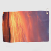 カスタム写真パーソナライズされた写真 ゴルフタオル (横)