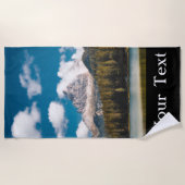 カスタム写真パーソナライズされた写真 ビーチタオル (正面)