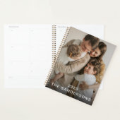 カスタム写真パーソナライズされた名 プランナー手帳 (ディスプレー)