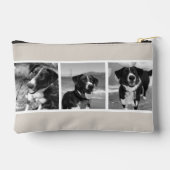 カスタム写真パーソナライズされた愛犬の写真 アクセサリーポーチ (裏面)