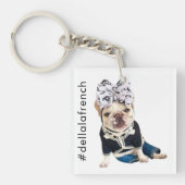 カスタム写真パーソナライズされた愛犬 キーホルダー (正面)