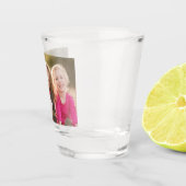 カスタム写真パーソナライズされた文字結婚卒業式 ショットグラス (右)
