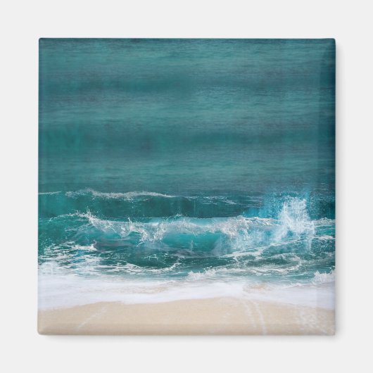 カスタム写真パーソナライズされた旅行冷蔵庫モダン マグネット (正面)