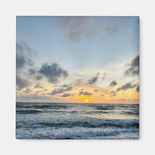 カスタム写真パーソナライズされた独自の磁石を作成 マグネット (正面)