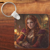 カスタム写真パーソナライズされた自分の写真キーを追加 キーホルダー (正面)