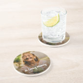 カスタム写真パーソナライズされた追悼式 コースター (側面)