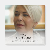 カスタム写真パーソナライズされた追悼式 マグネット (正面)