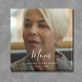 カスタム写真パーソナライズされた追悼式 マグネット