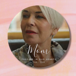 カスタム写真パーソナライズされた追悼式 缶バッジ