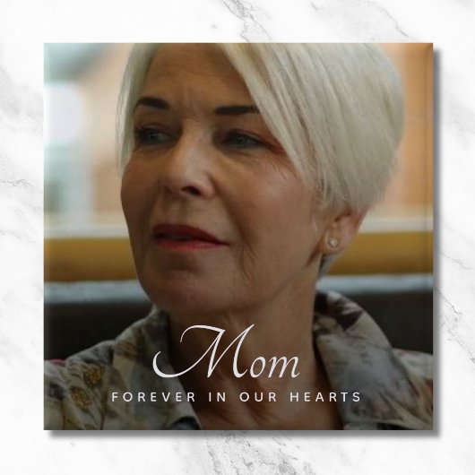 カスタム写真パーソナライズされた追悼式 缶バッジ