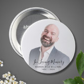 カスタム写真パーソナライズされた追悼式 缶バッジ