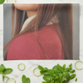 カスタム写真パーソナライズされた キッチンタオル (折り畳み)