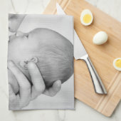 カスタム写真パーソナライズされた キッチンタオル (四つ折り)