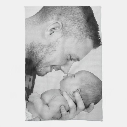 カスタム写真パーソナライズされた キッチンタオル (縦)