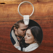 カスタム写真パーソナライズされた キーホルダー (正面)