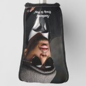 カスタム写真パーソナライズされた ゴルフヘッドカバー (回転90)