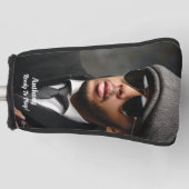 カスタム写真パーソナライズされた ゴルフヘッドカバー (正面)