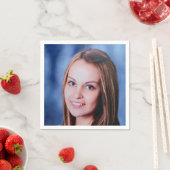 カスタム写真パーソナライズされた スタンダードカクテルナプキン (インサイチュ)