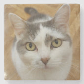 カスタム写真パーソナライズされた ストーンコースター (正面)