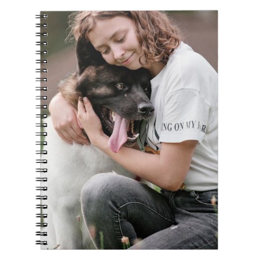 カスタム写真パーソナライズされた ノートブック (正面)