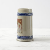 カスタム写真パーソナライズされた ビールジョッキ (中央)