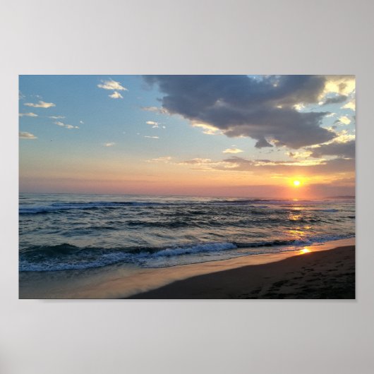 カスタム写真パーソナライズされた ポスター (正面)