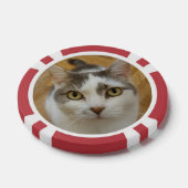 カスタム写真パーソナライズされた ポーカーチップ (シングル)