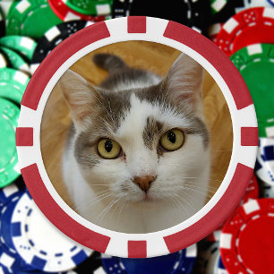 カスタム写真パーソナライズされた ポーカーチップ