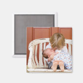 カスタム写真パーソナライズされた マグネット (正面/裏面)