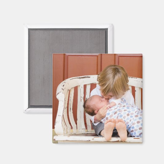 カスタム写真パーソナライズされた マグネット (正面/裏面)