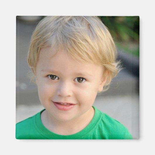 カスタム写真パーソナライズされた マグネット (正面)