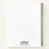 カスタム写真パーソナライズされた,モダン,おもしろい，ペット ノートブック (裏面)