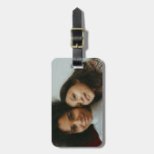 カスタム写真パーソナライズされた ラゲッジタグ (正面縦)
