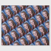 カスタム写真パーソナライズされた ラッピングペーパー (フラット)