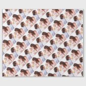 カスタム写真パーソナライズされた ラッピングペーパー (フラット)