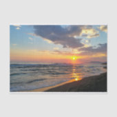 カスタム写真パーソナライズされた 薄葉紙 (正面)