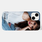 カスタム写真パーソナライズされた Case-Mate iPhoneケース (裏面 (横))